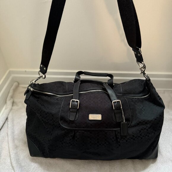 COACH Voyage Signature Cabin Duffle Bag - Picture 4 of 8